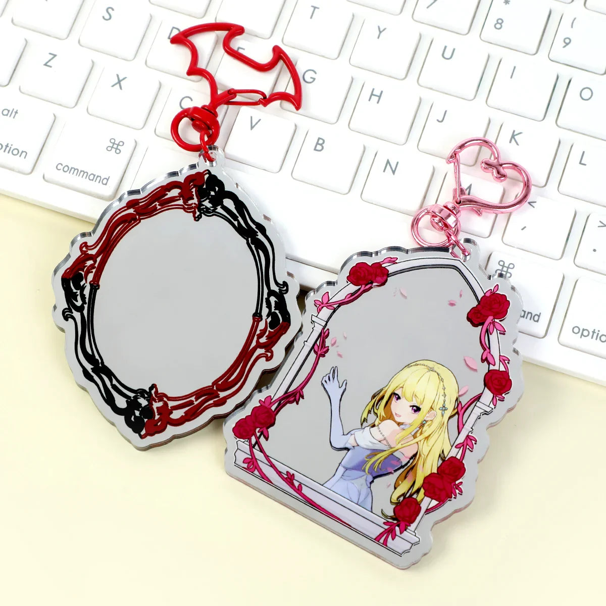 Custom Magic Mirror Perspective Acrylic Keychains – VOGRACE