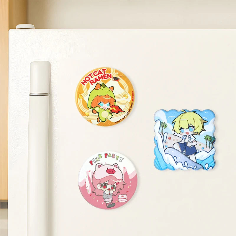 Custom 3D Beechwood Fridge Magnets – VOGRACE
