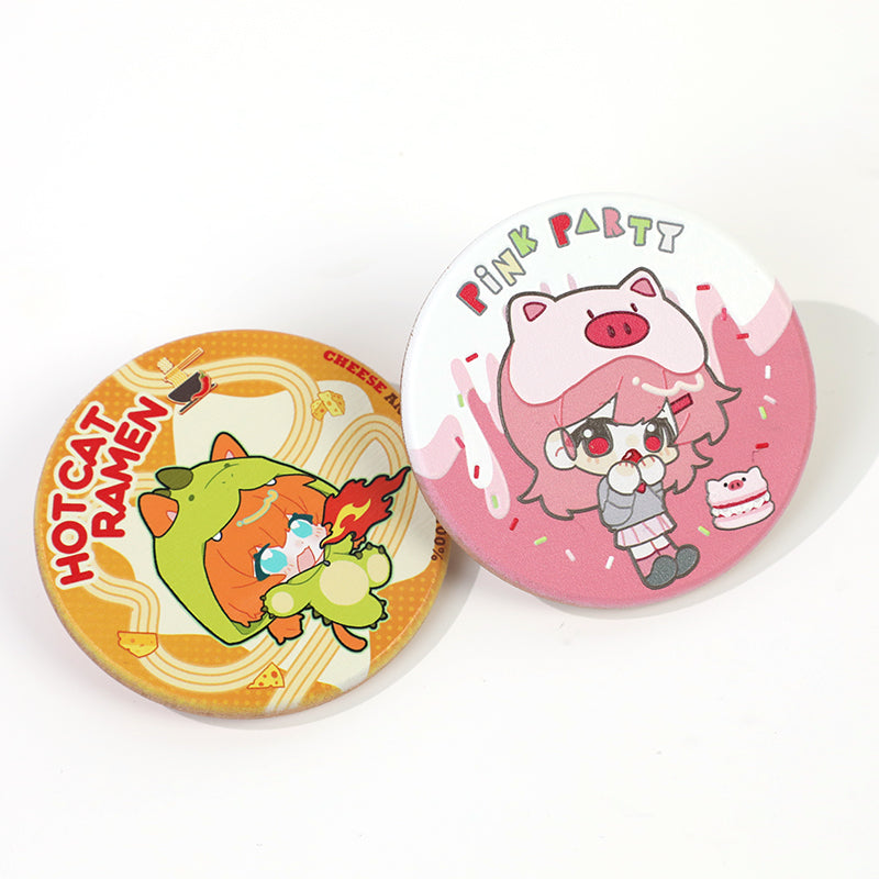 Custom 3D Beechwood Fridge Magnets - VOGRACE