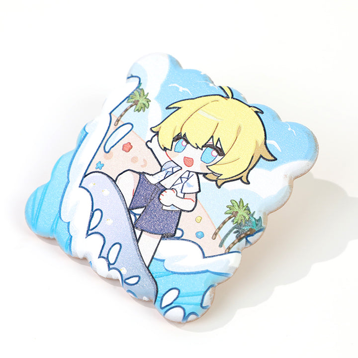 Custom 3D Beechwood Fridge Magnets - VOGRACE