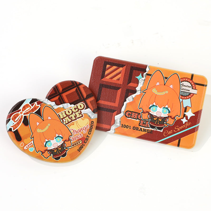 Custom 3D Beechwood Pins - VOGRACE