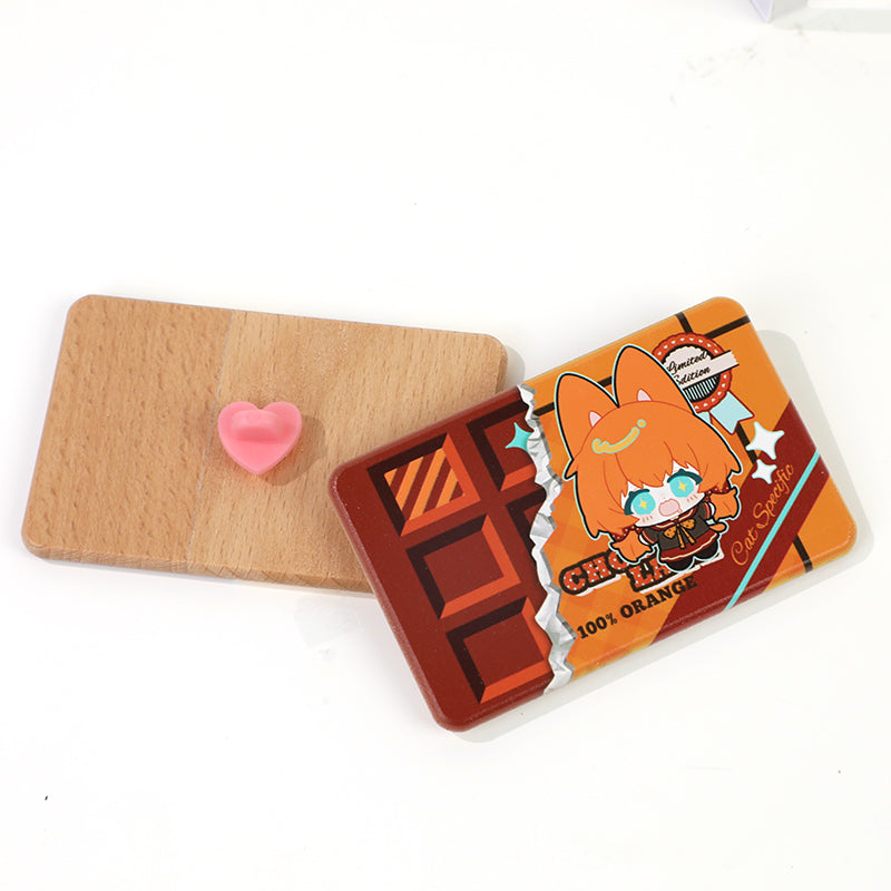 Custom 3D Beechwood Pins - VOGRACE