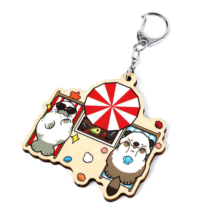 Custom 4mm Basswood Keychains