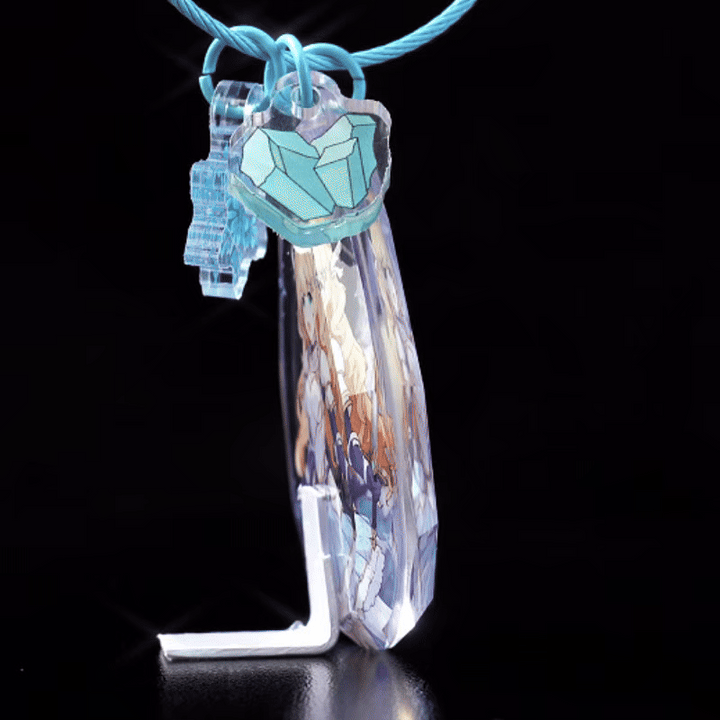 Custom Acrylic Diamond Keychain