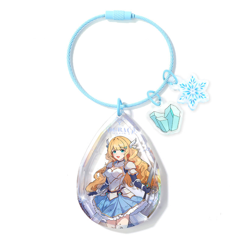 Custom Acrylic Diamond Keychain