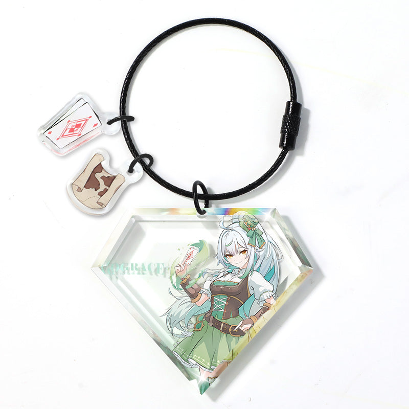 Custom Acrylic Diamond Keychain | Personalized Keychain | VOGRACE