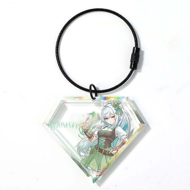 Custom Acrylic Diamond Keychain