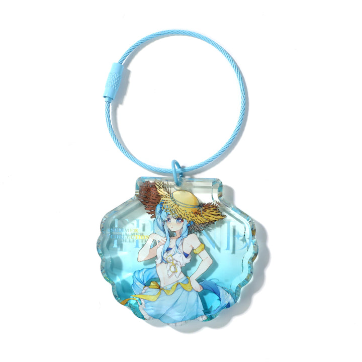 Porte-clés diamant personnalisé en acrylique