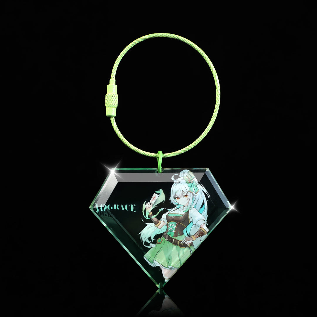 Custom Acrylic Diamond Keychains
