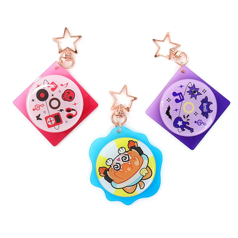 Keychain Spining Custom Acrylic Spinning Keychains – VOGRACE