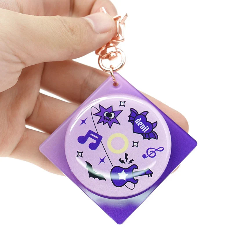 Keychain Spining Custom Acrylic Spinning Keychains – VOGRACE