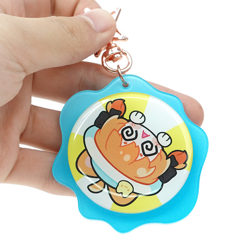 Keychain Spining Custom Acrylic Spinning Keychains – VOGRACE