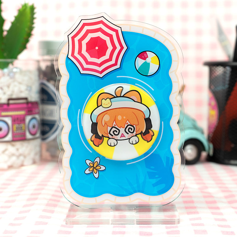 Custom Acrylic Spinning Standees – VOGRACE