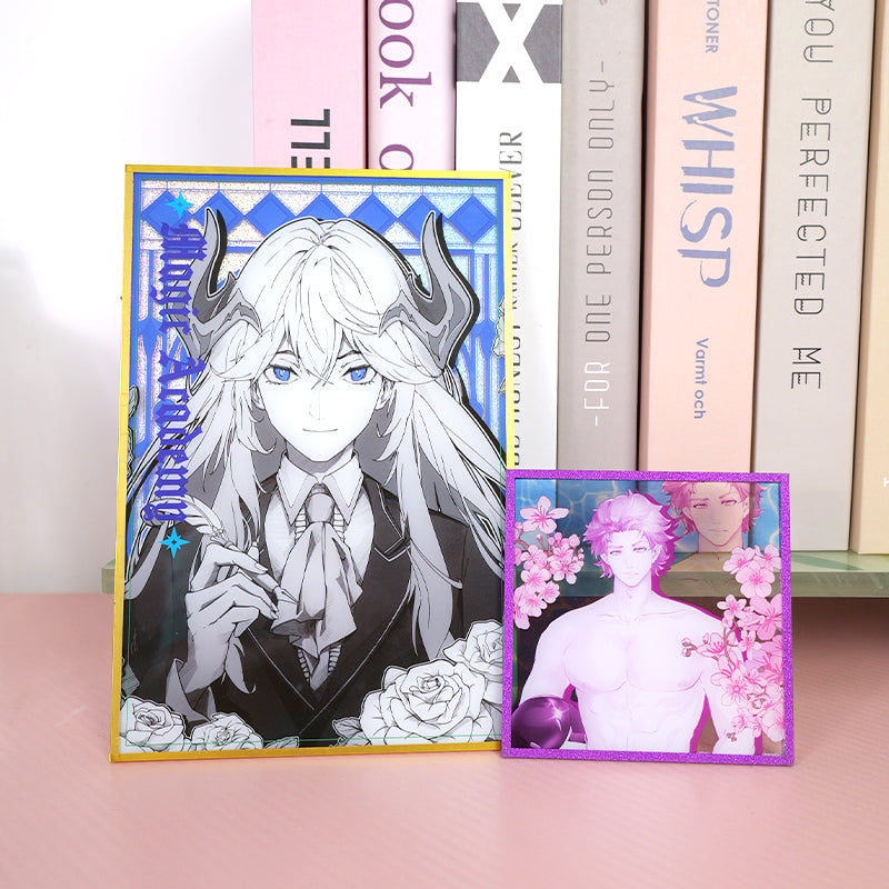 Custom Acrylic Holographic Shikishi Art Boards – VOGRACE