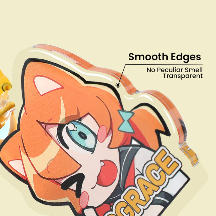 Custom Acrylic Ice Cream Popsicle Keychain