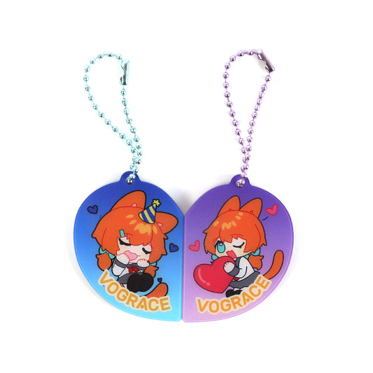 Custom Acrylic Magnetic Keychains - VOGRACE