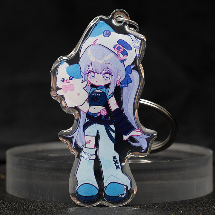 Custom Acrylic Mirror Keychains