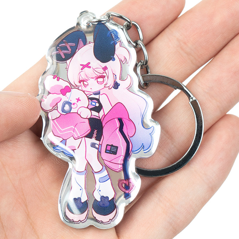 Custom Acrylic Mirror Keychains