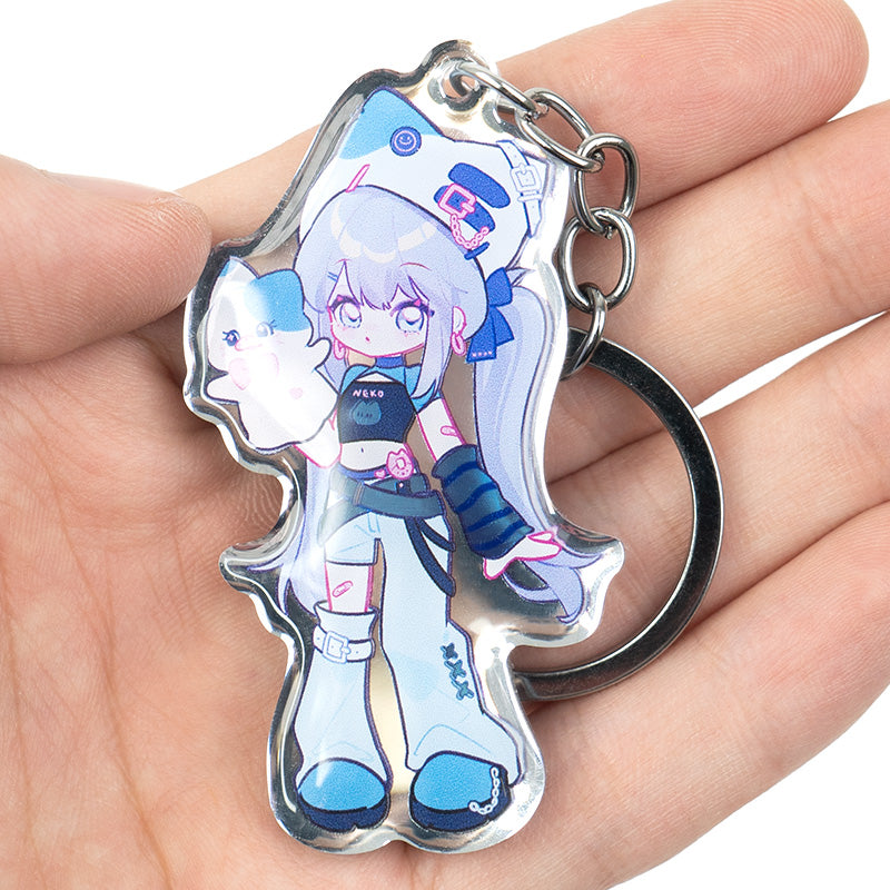 Custom Acrylic Mirror Keychains