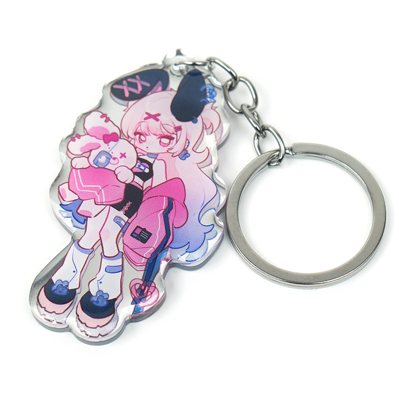 Custom Acrylic Mirror Keychains