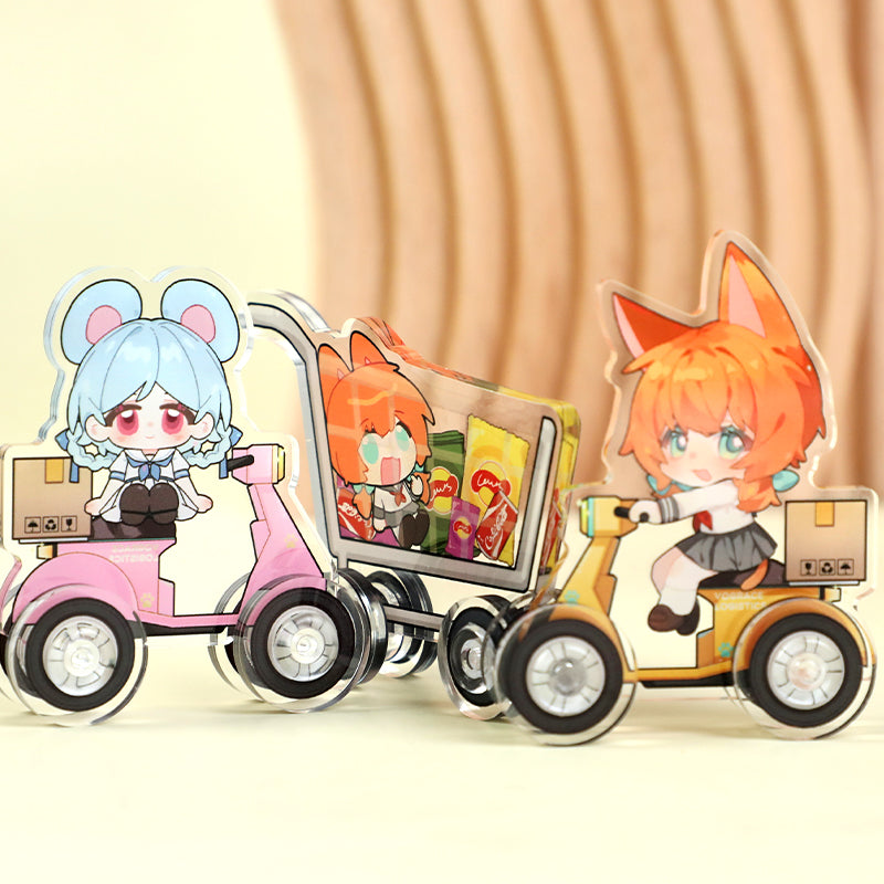 Jouets de trottinette en acrylique personnalisés 