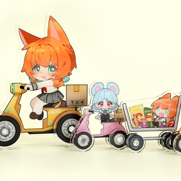 Jouets de trottinette en acrylique personnalisés 