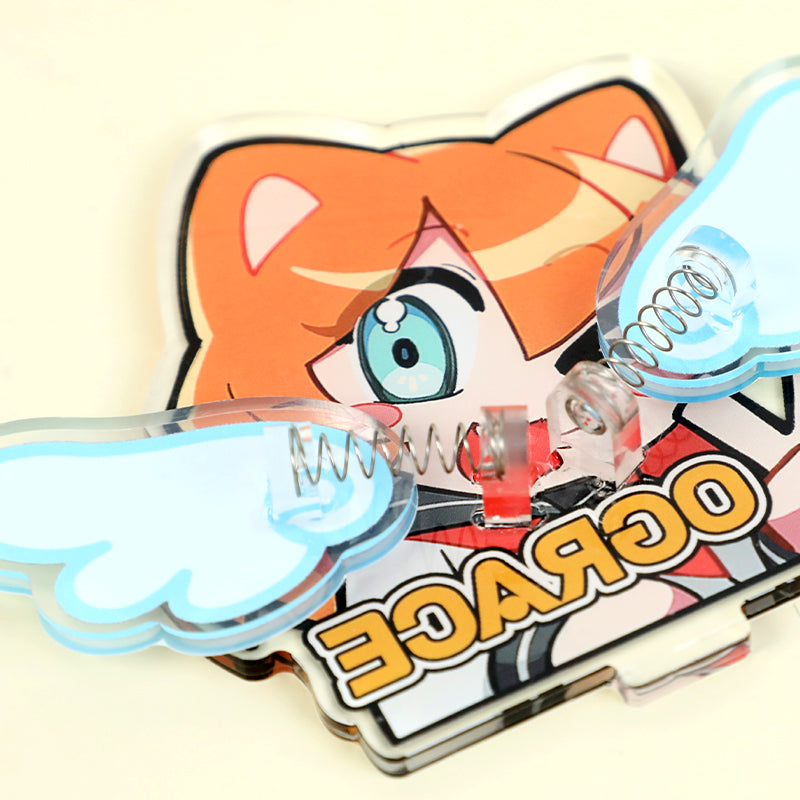 Custom Acrylic Wiggly Standees