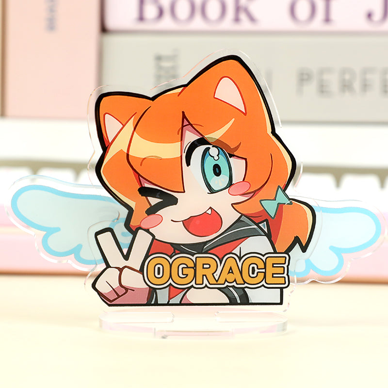 Custom Acrylic Wiggly Standees