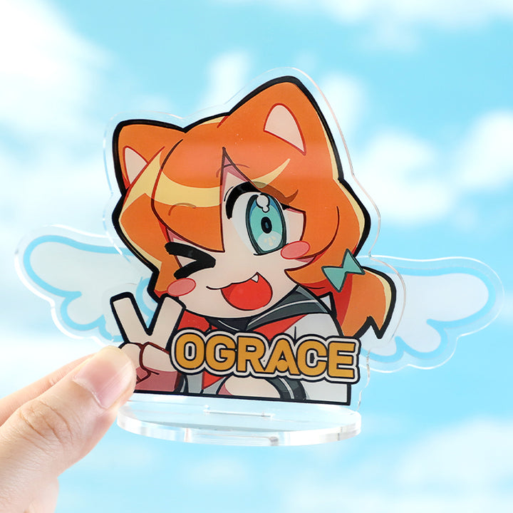 Custom Acrylic Wiggly Standees