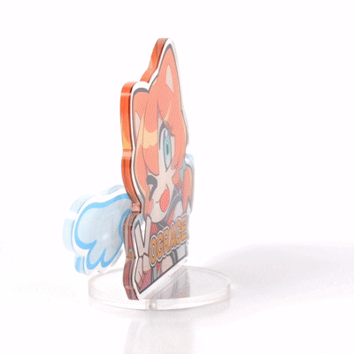 Panneaux ondulés en acrylique personnalisés 