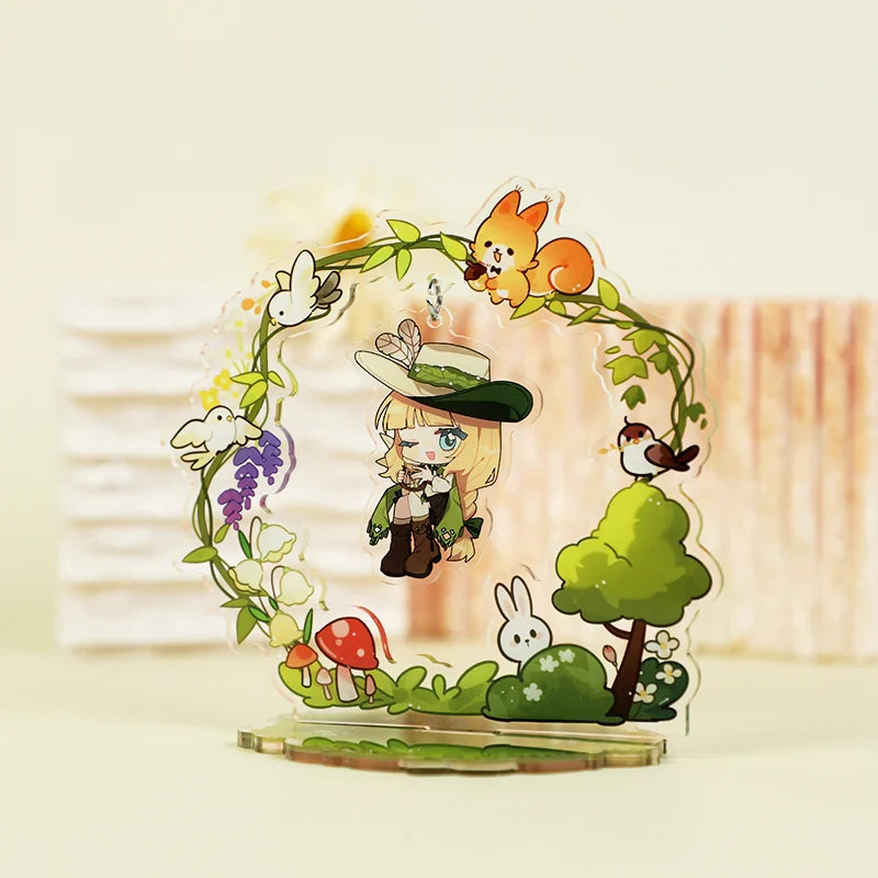 Custom Acrylic Wreath Dangling Shaker Standees – VOGRACE