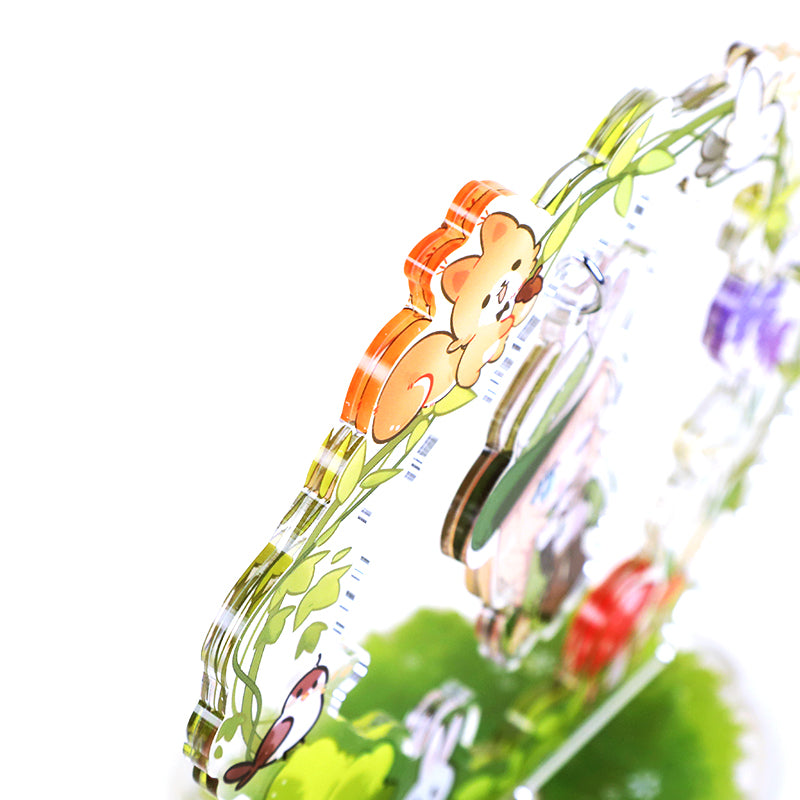 Custom Acrylic Wreath Dangling Shaker Standees – VOGRACE