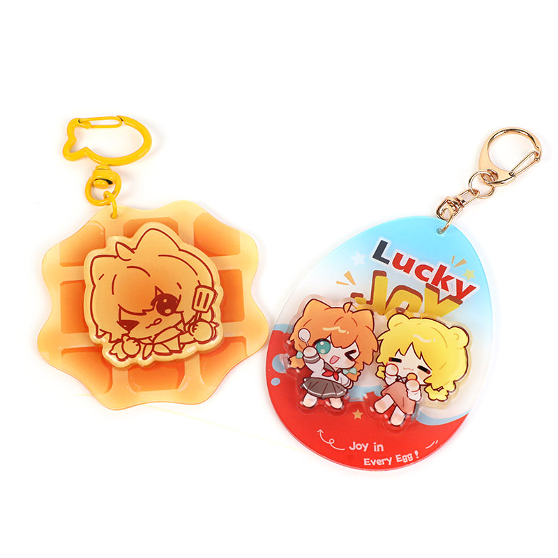 Custom Blister-Style Acrylic Keychain