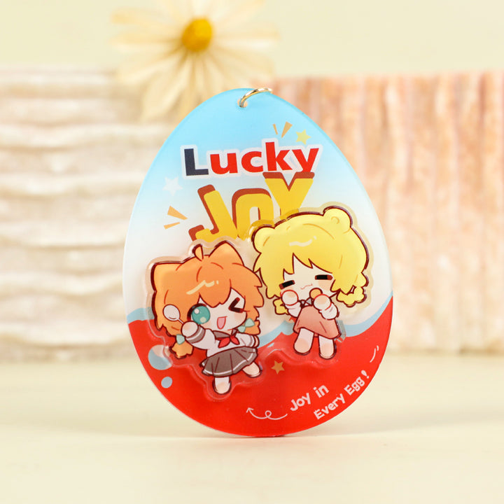 Custom Blister-Style Acrylic Keychain