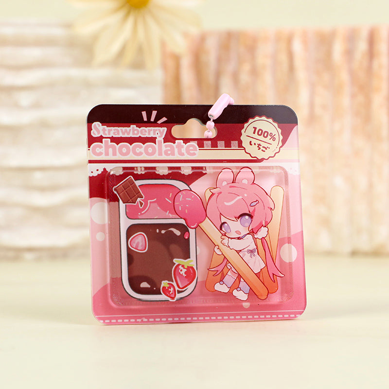 Custom Blister-Style Acrylic Keychain