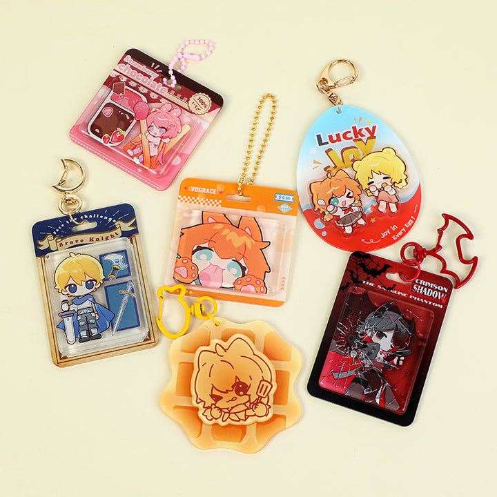 Custom Blister-Style Acrylic Keychain