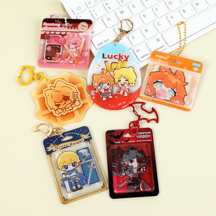 Custom Blister-Style Acrylic Keychain