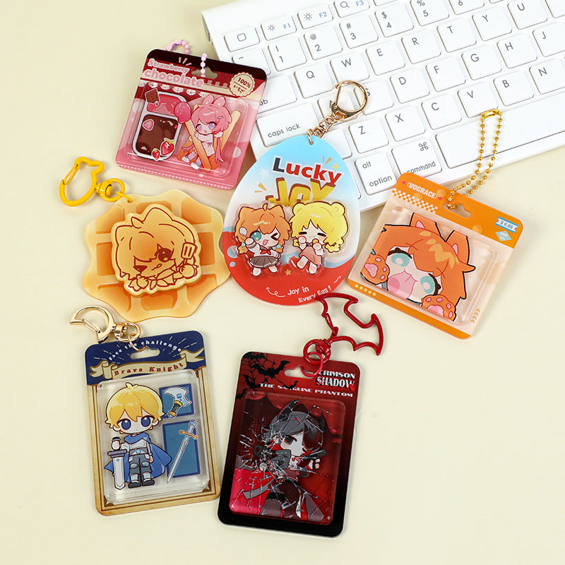 Custom Blister-Style Acrylic Keychain