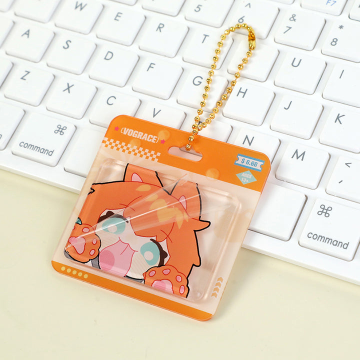 Custom Blister-Style Acrylic Keychain