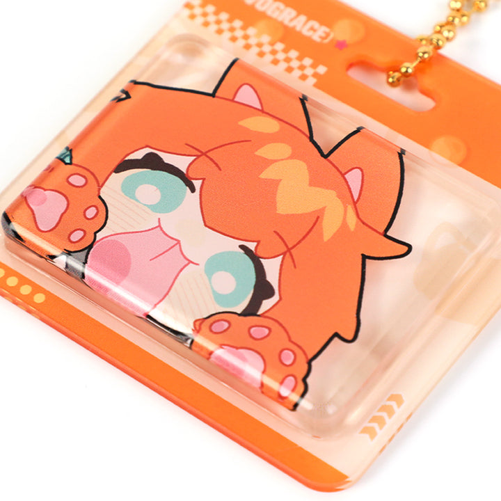 Custom Blister-Style Acrylic Keychain