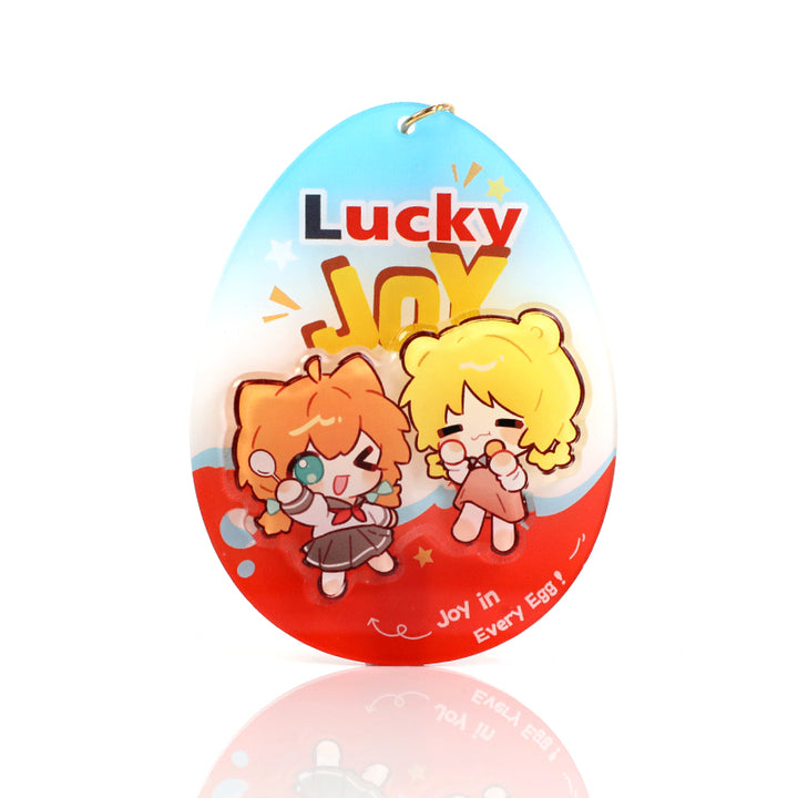 Custom Blister-Style Acrylic Keychain