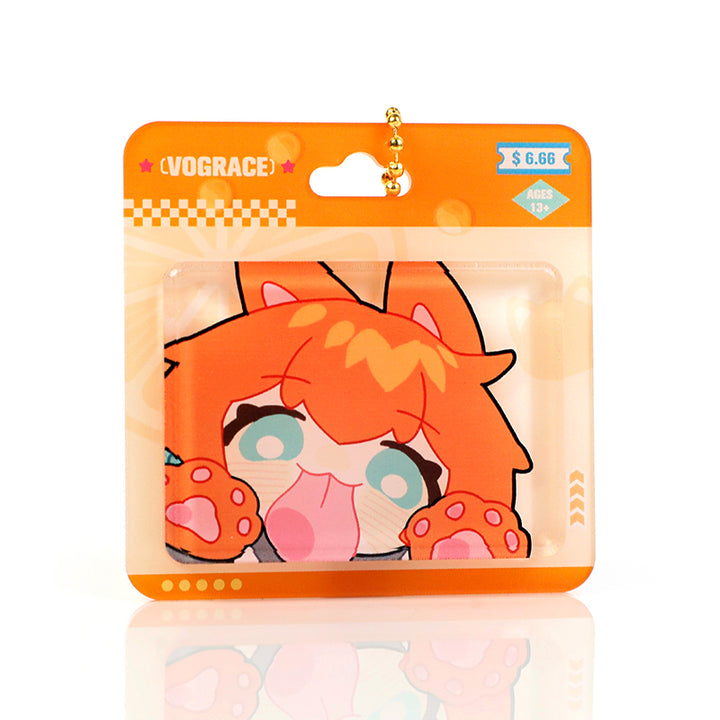 Custom Blister-Style Acrylic Keychain
