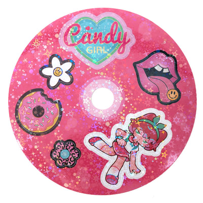 Custom CD stickers