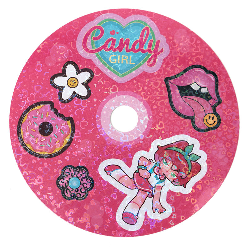 Custom CD stickers