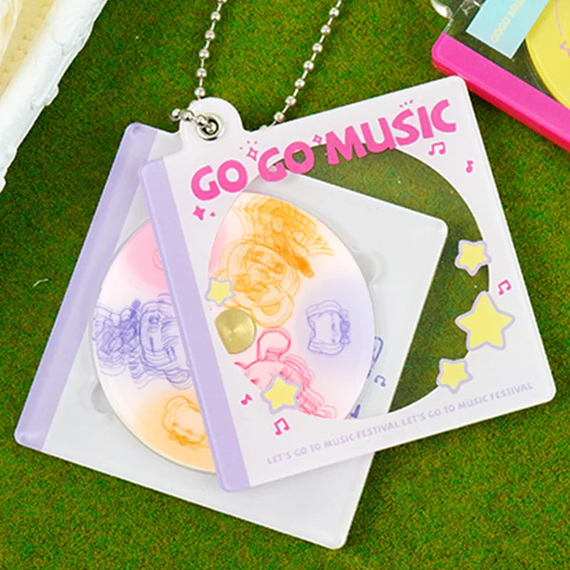 Custom Changeable CD Keychains – VOGRACE