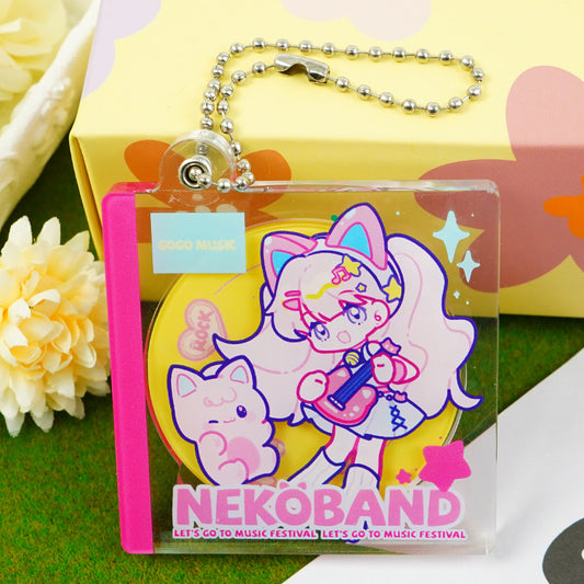 Custom Changeable CD Keychains - VOGRACE