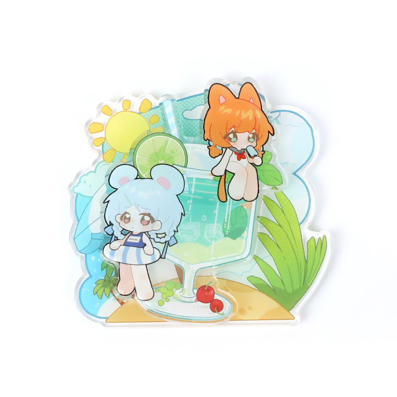 Custom Clear Acrylic Fridge Magnets - VOGRACE