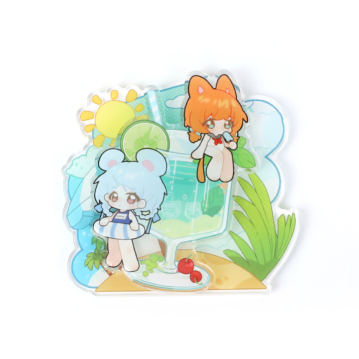 Custom Clear Acrylic Fridge Magnets - VOGRACE