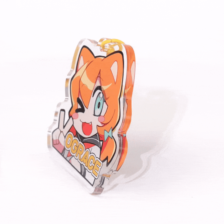 Custom Clear Acrylic Keychains