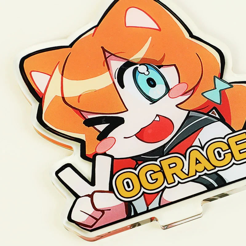 Custom Clear Acrylic Standees – VOGRACE